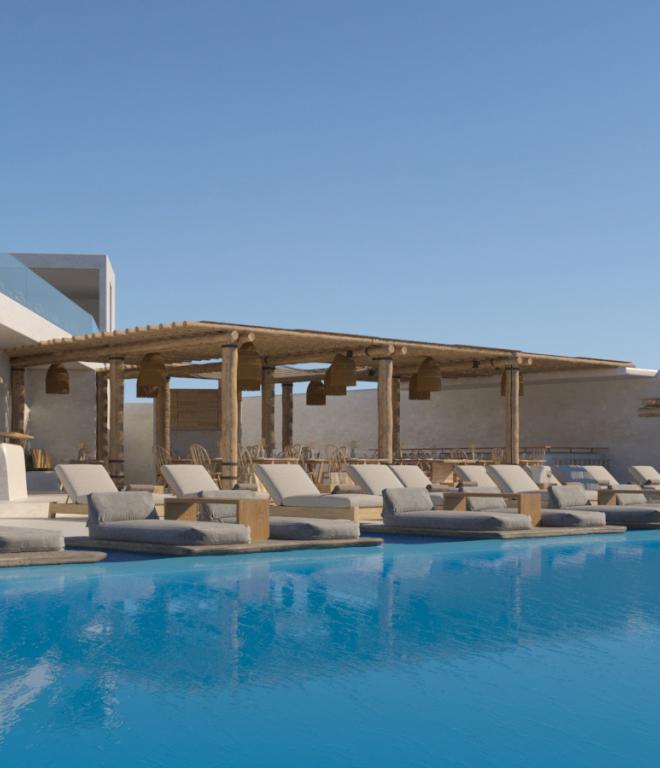 Andronis Arcadia Pool Bar Boutiquehotel auf Santorin