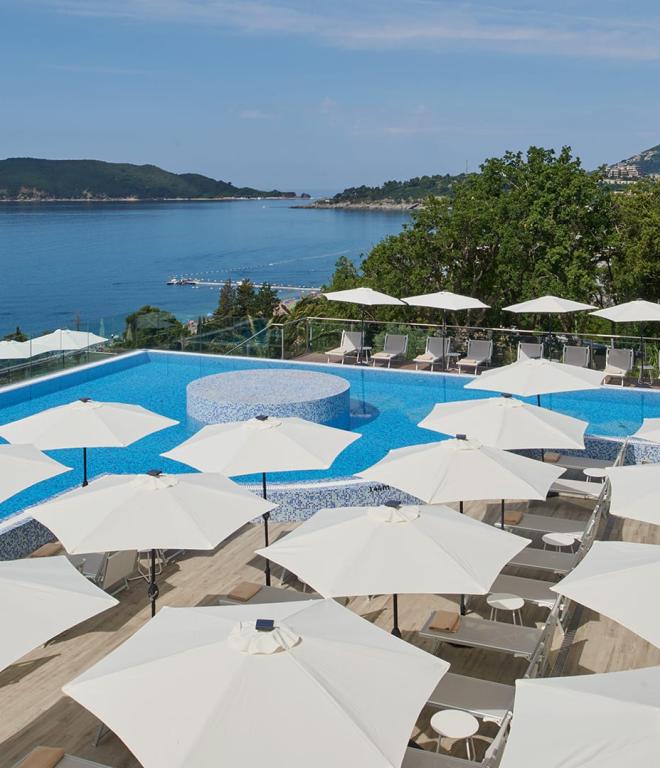Falkensteiner Adults Only Hotel in Montenegro Pool
