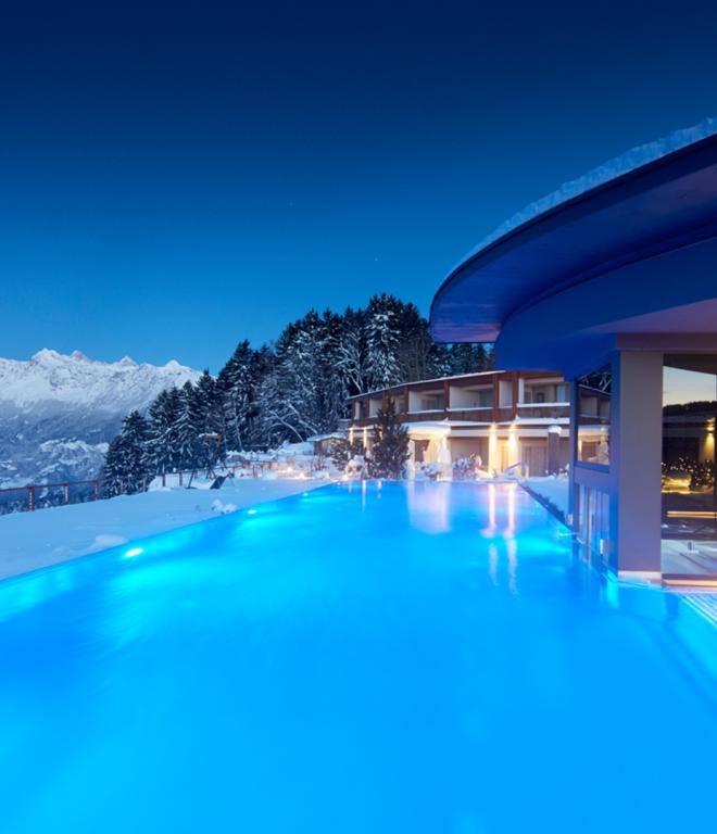 Hotel Chalet Mirabell die schönsten Infinitypools in Südtirol