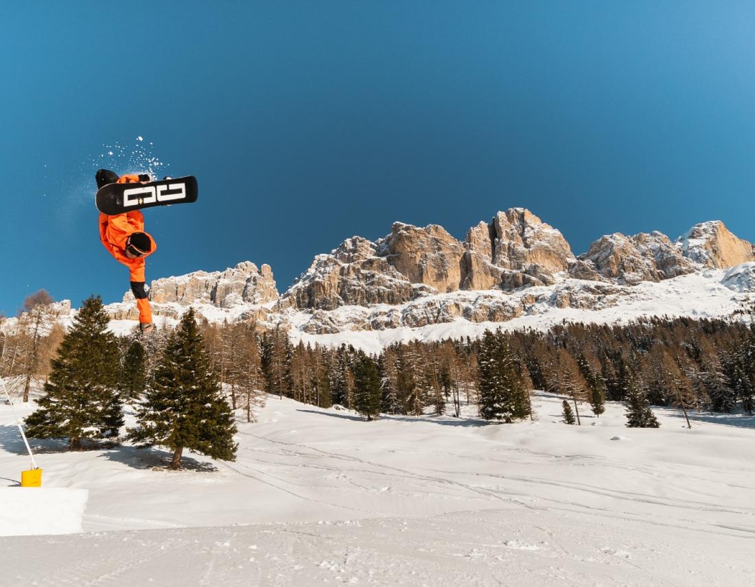 Wintererlebnisse in Südtirol Snowpark Carezza