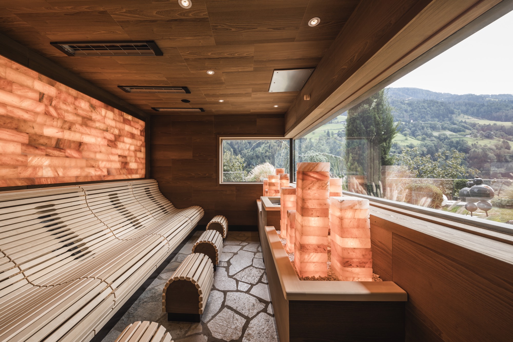Sole Sauna im Quellenhof Südtirol