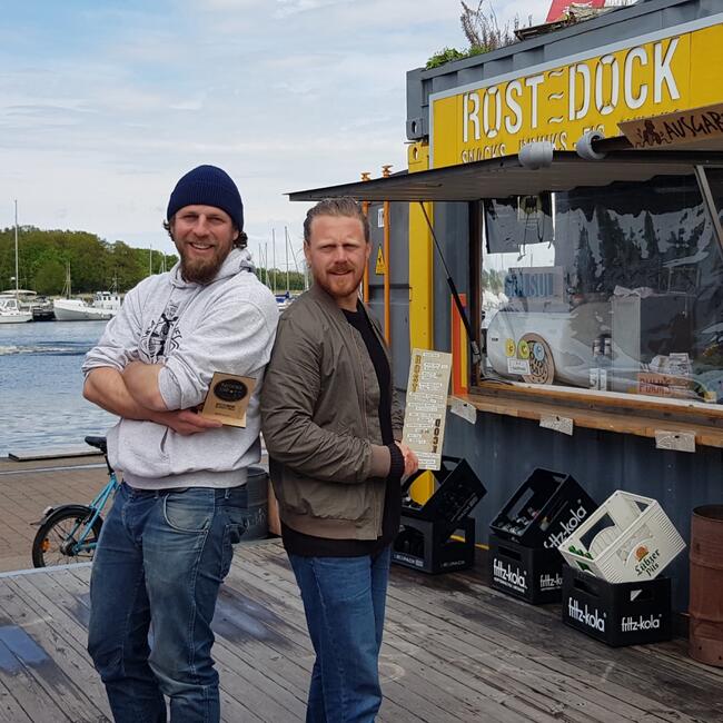 Rostock-Tipps Samuel Drews & Sascha Hofmann vom Rost Dock