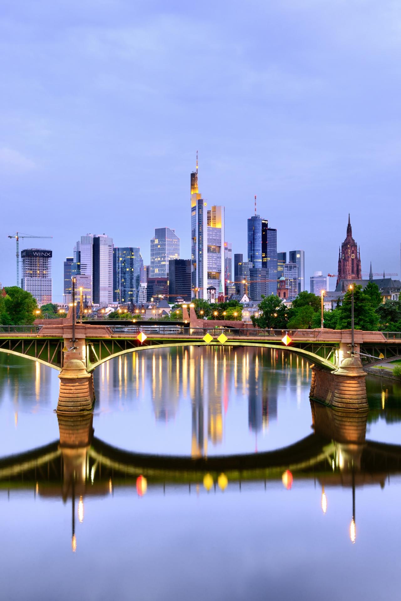 Insiderei Unesco Familienroute Frankfurt am Main Skyline