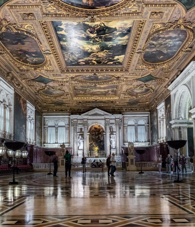 Titelbild Italien Venedig Scuola Grande di San Rocco Il Salone Maggiore