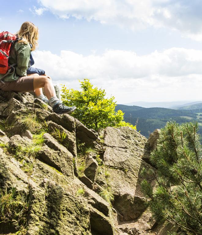 Nachhaltiger Urlaub in Thüringen Wandern Rennsteig
