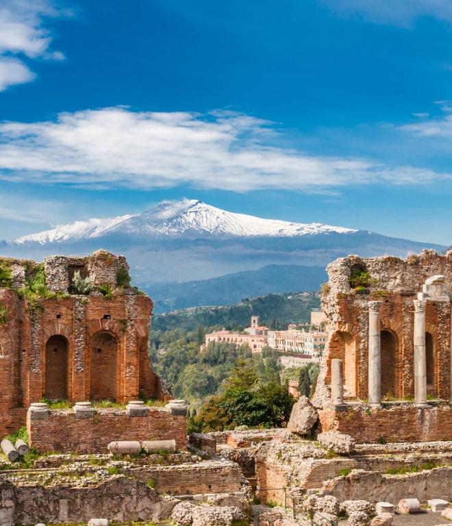 Ruinen auf Sizilien