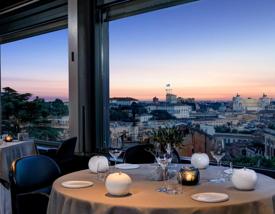 Hotel Restaurants in Rom Eden Roma La Terrazza