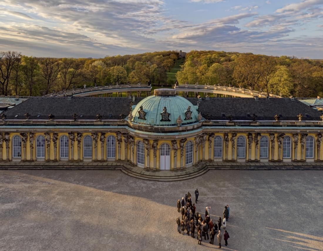 Schloss Sanssouci Tipps im Winter in Potsdam