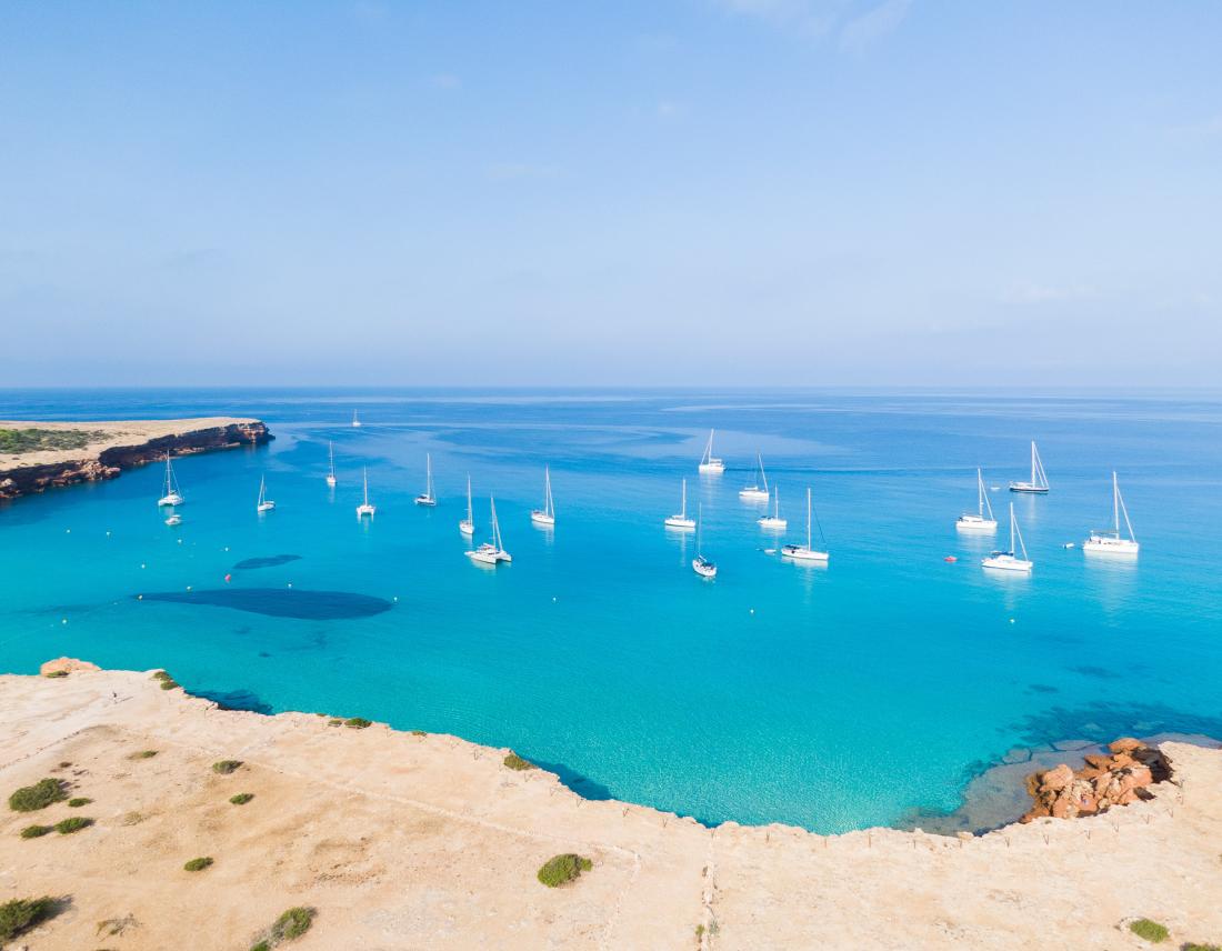 Cala Saona zählt zu den schönsten Stränden auf Formentera