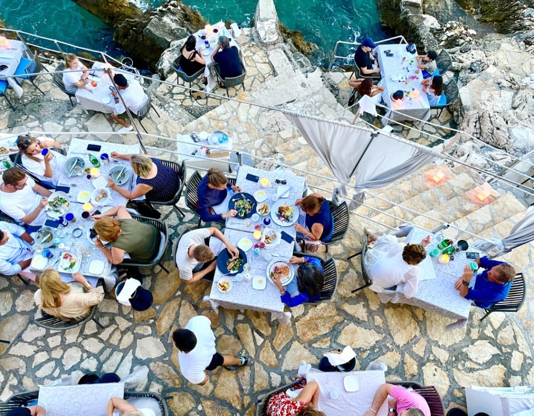 Insiderei Restaurant La Puntulina Rovinj Istrien
