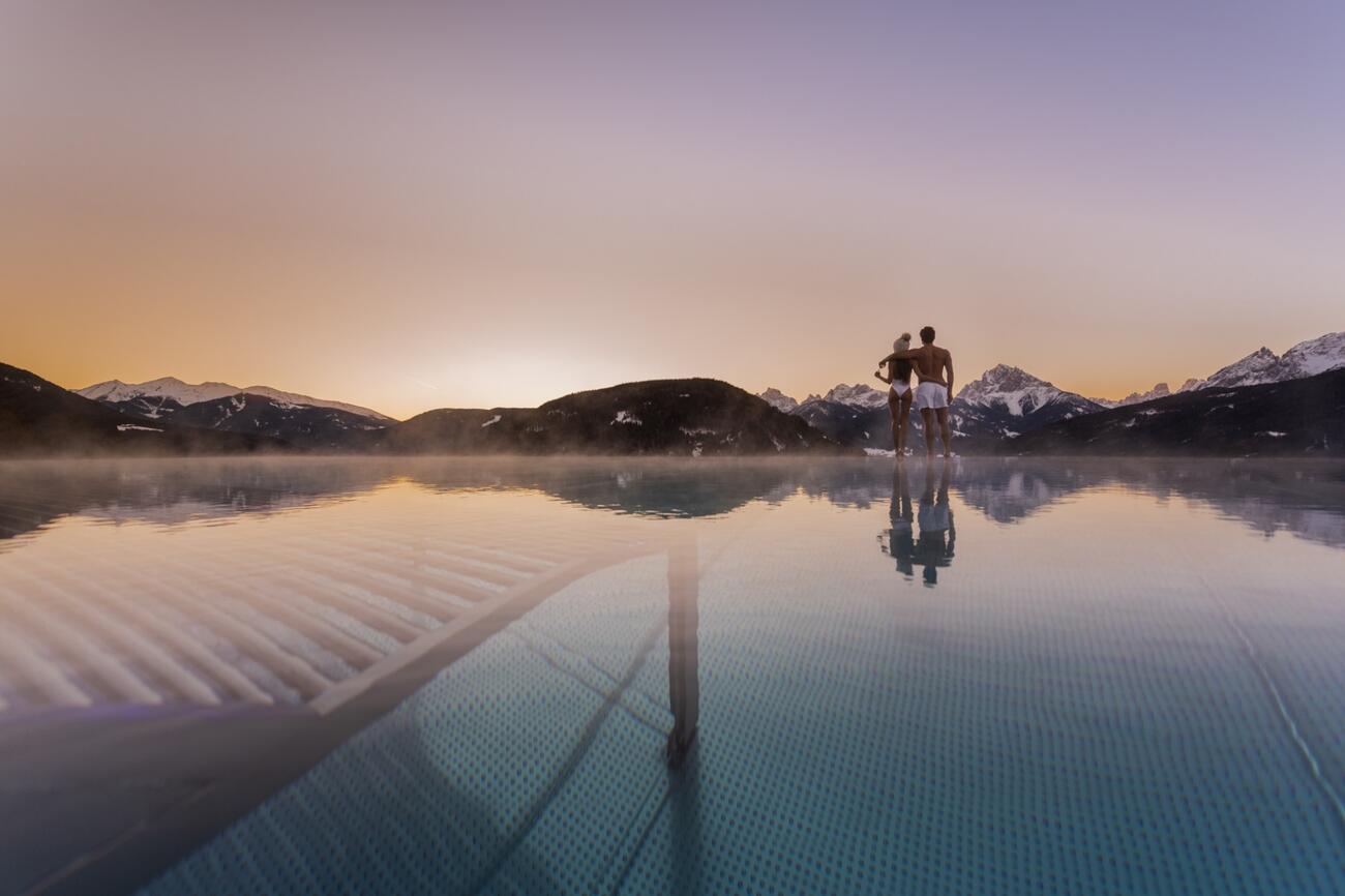 Die schönsten Infinitypools in Südtirol Alpen Tesitin Hotel