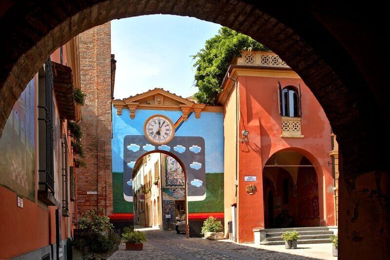 Bologna Tipps Italien Dozza Open Air Galerie