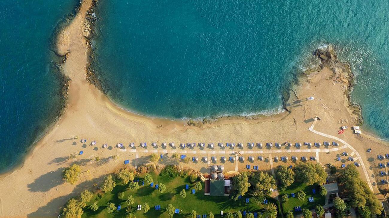 Strand Umweltfreundliches Luxusresort © Cretan Malia Park