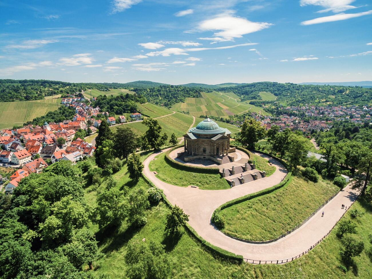 die schönsten Aussichtspunkte in Stuttgart Grabkapelle Rotenburg