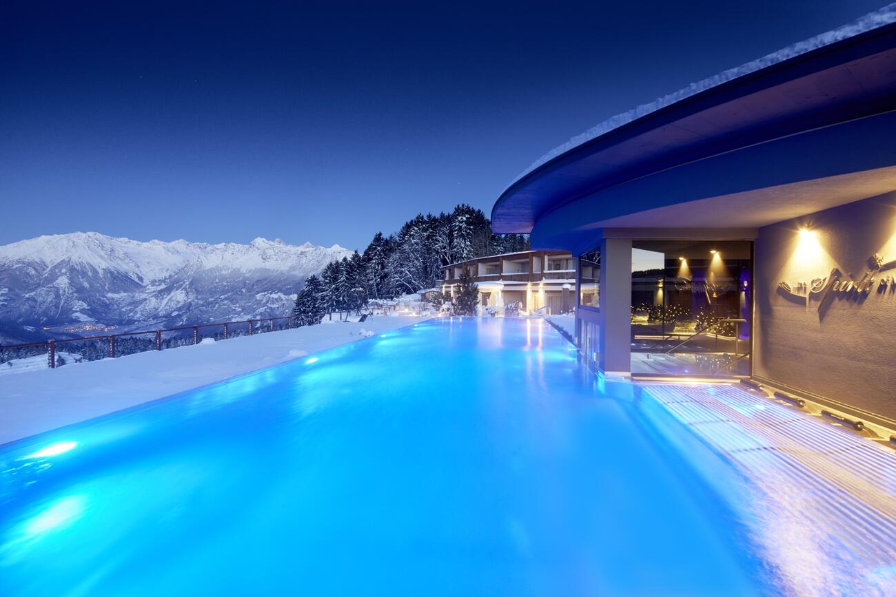 Hotel Chalet Mirabell die schönsten Infinitypools in Südtirol