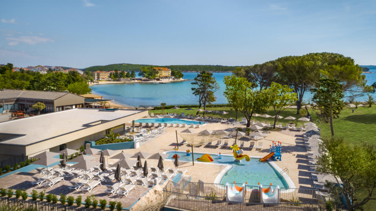 Valamar Padova Hotel Kroatien Familienhotel Pool