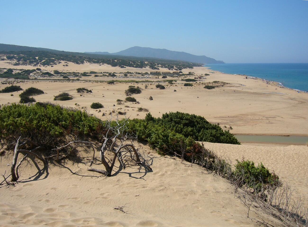 Piscinas an der Costa Verde von Sardinien