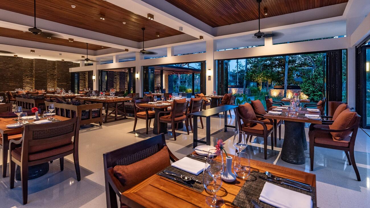 The Residence Bintan Indonesien Insel Luxus Hotel Restaurant Rica Rica