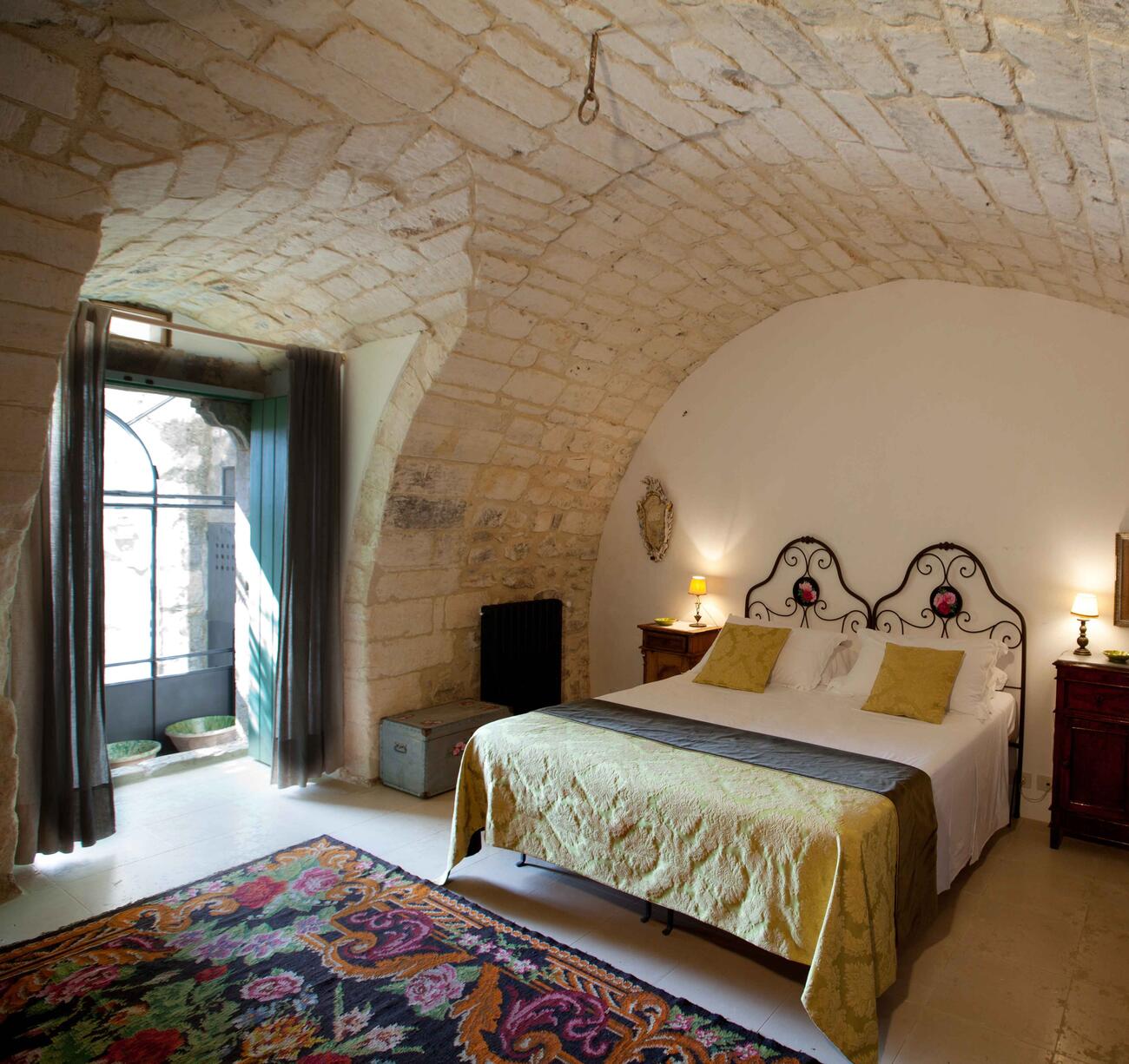 Schlafzimmer Tenuta Cammarana Ragusa Sizilien Insiderei Urlaub in Sizilien Bedroom