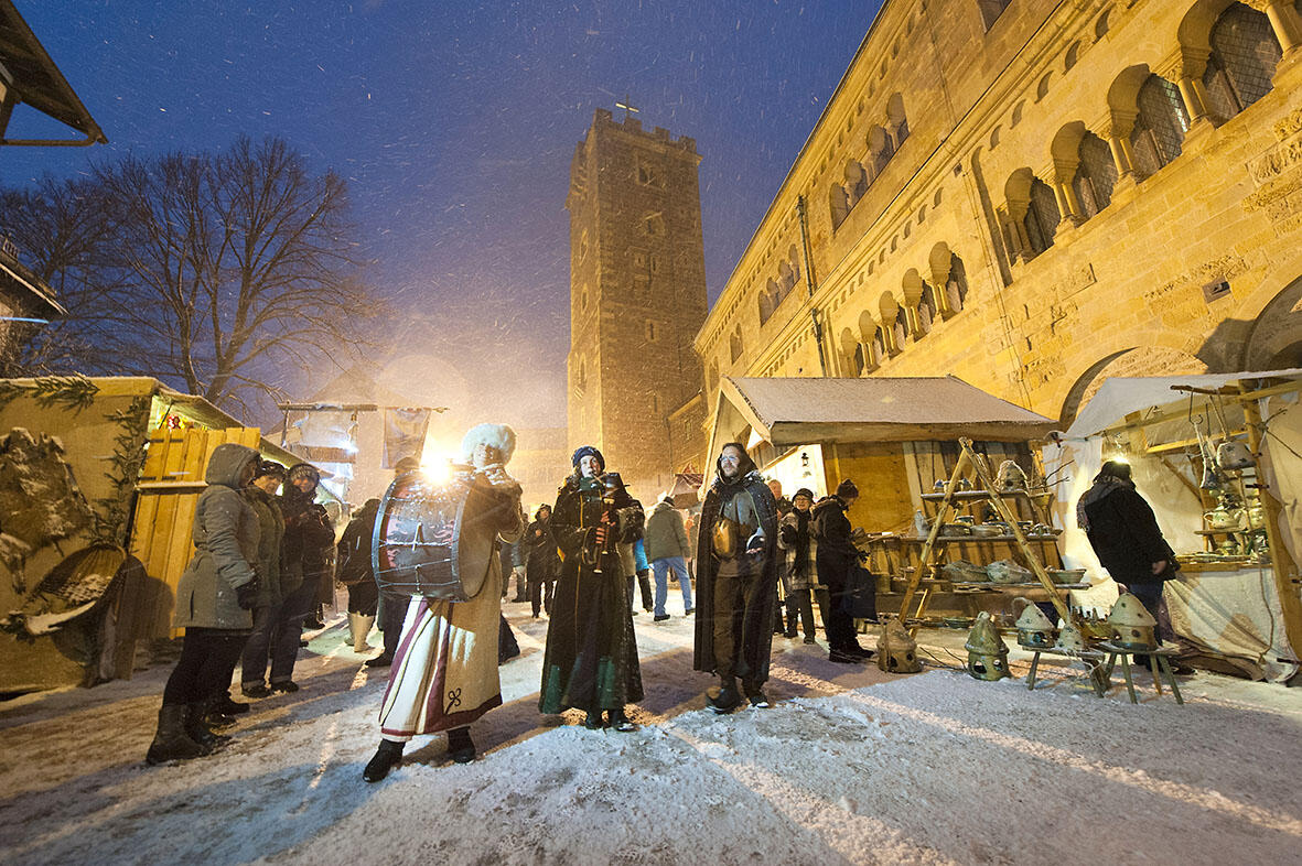 Events auf der Wartburg Historischer Weihnachtsmarkt Eisenach