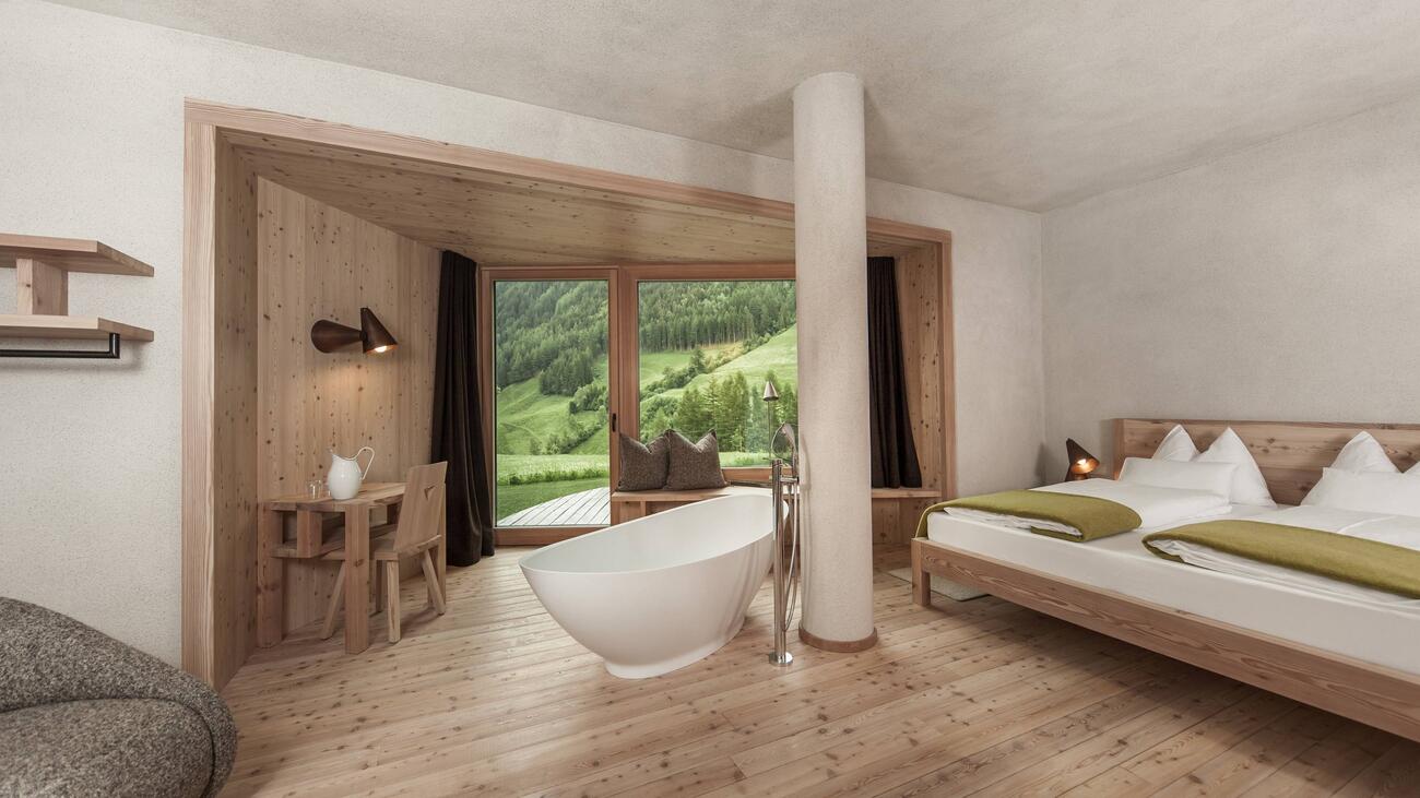 Wanderhotel Bügelwirt Zimmer Südtirol Ahrntal