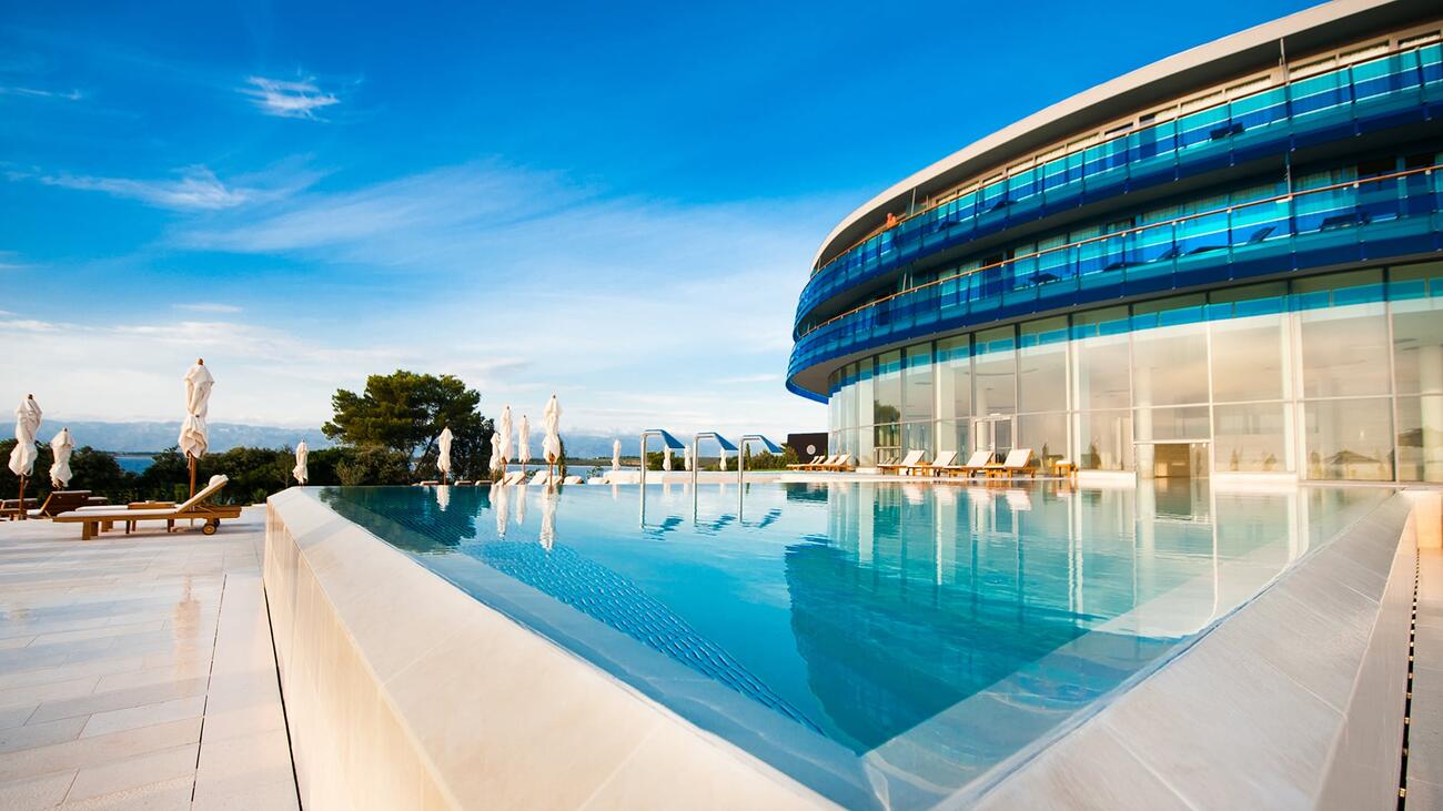 Wellnesshotel in Kroatien Zadar Pool Falkensteiner Iadera