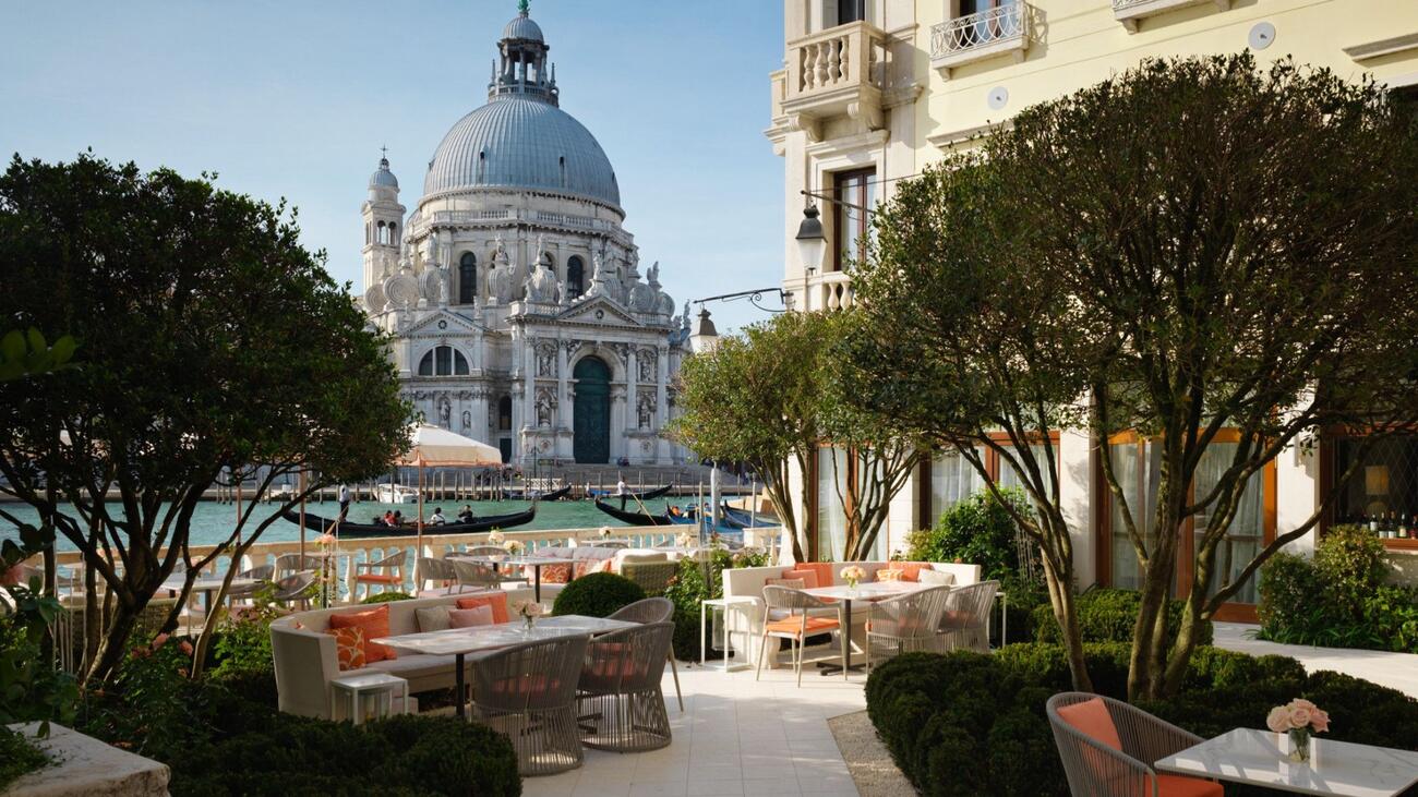 St. Regis Venedig Luxus Hotel Garten Aussicht