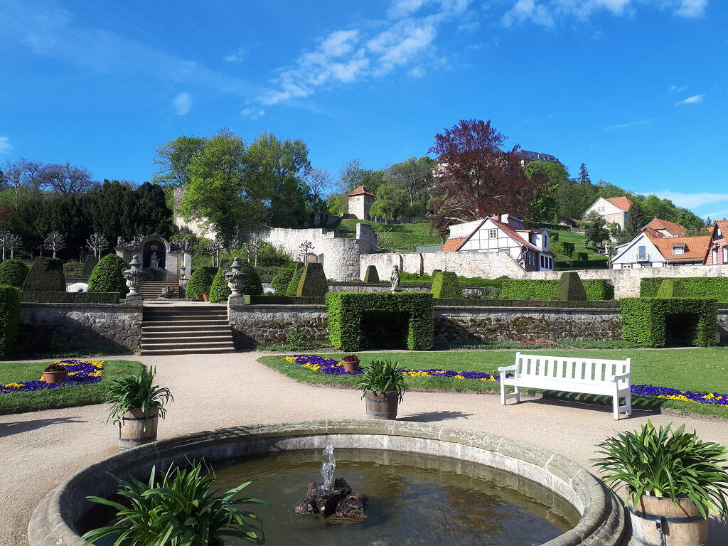 Der Schlossgarten von Blankenburg in Sachsen Anhalt c IMG Sachsen Anhalt
